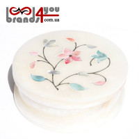 Шкатулка из оникса с перламутром