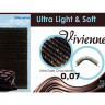 Ресницы Ultra Dark Chocolate Elite Ultra Light & Soft