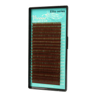 Коричневые ресницы серии Elite Ultra Light & Soft